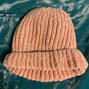 Blush pink beanie